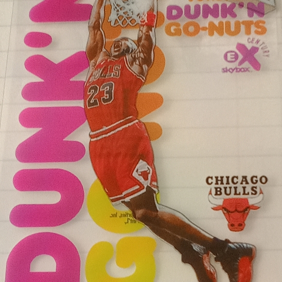 Michael Jordan Custom Dunk'n Go Nuts Card!! - Picture 3 of 5